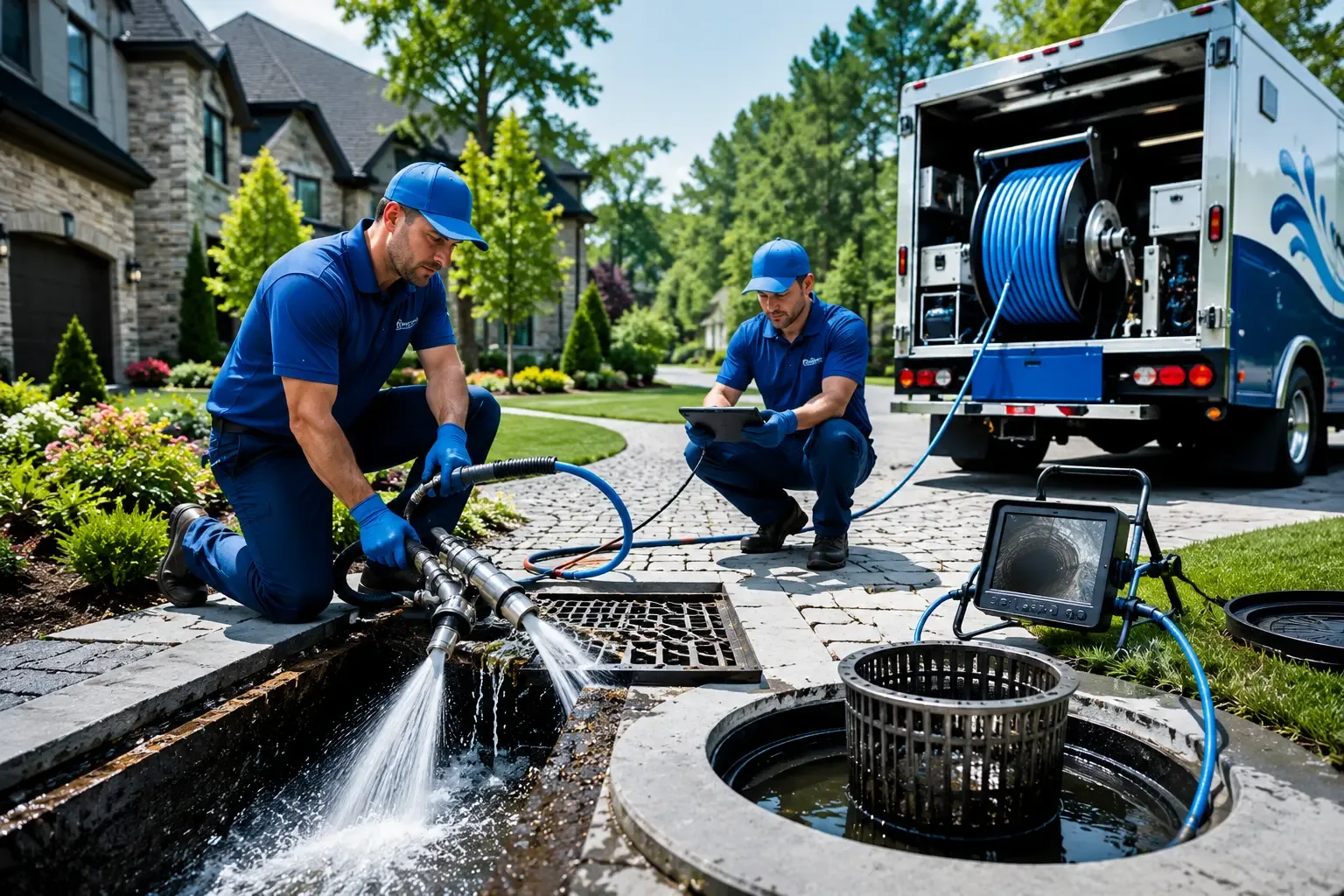 Local outdoor drain cleaning professionals in Flat Rock, OH